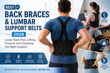 Best Back Braces and Lumbar Support Belts 2026: Lower Back Pain, Lifting, Posture, and Choosing the Right Support