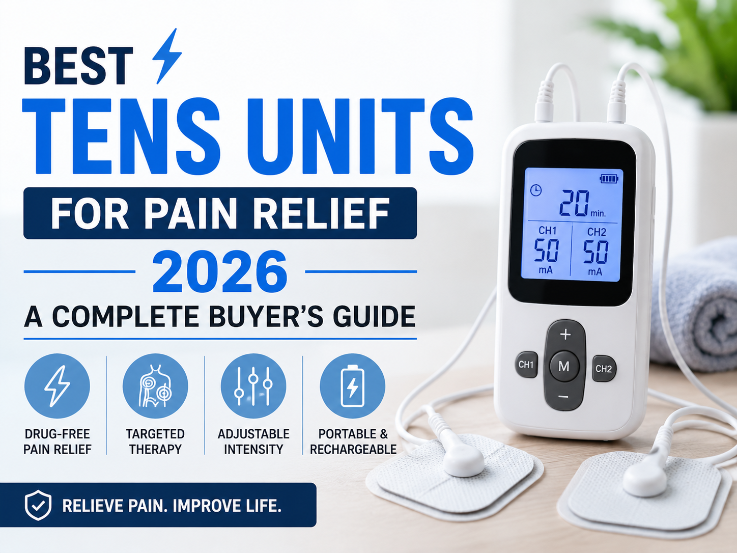 Best TENS Units for Pain Relief 2026: A Complete Buyer's Guide
