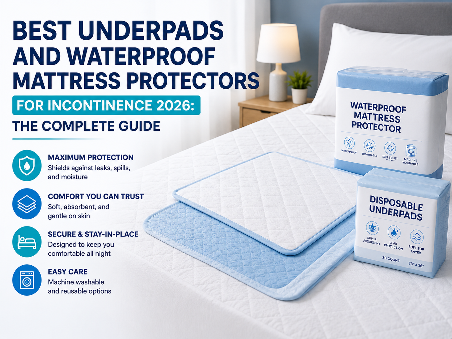 Best Underpads and Waterproof Mattress