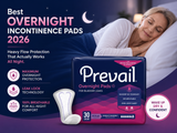Best Overnight Incontinence Pads 2026: Heavy Flow Protection That Actually Works All Night