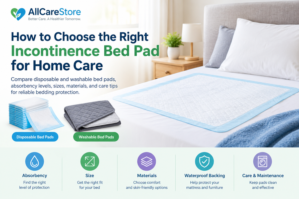 How to choose the right incontinence bed pad for home care