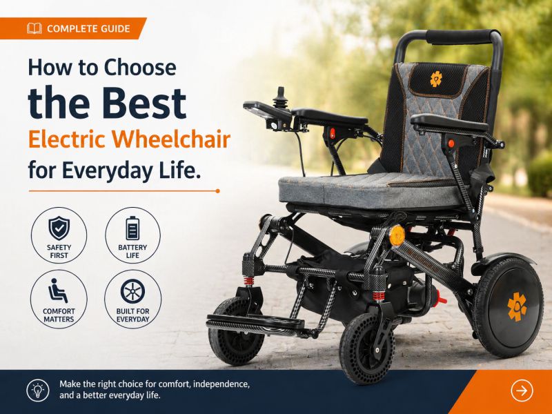 How to Choose the Best Electric Wheelchair for Everyday Life