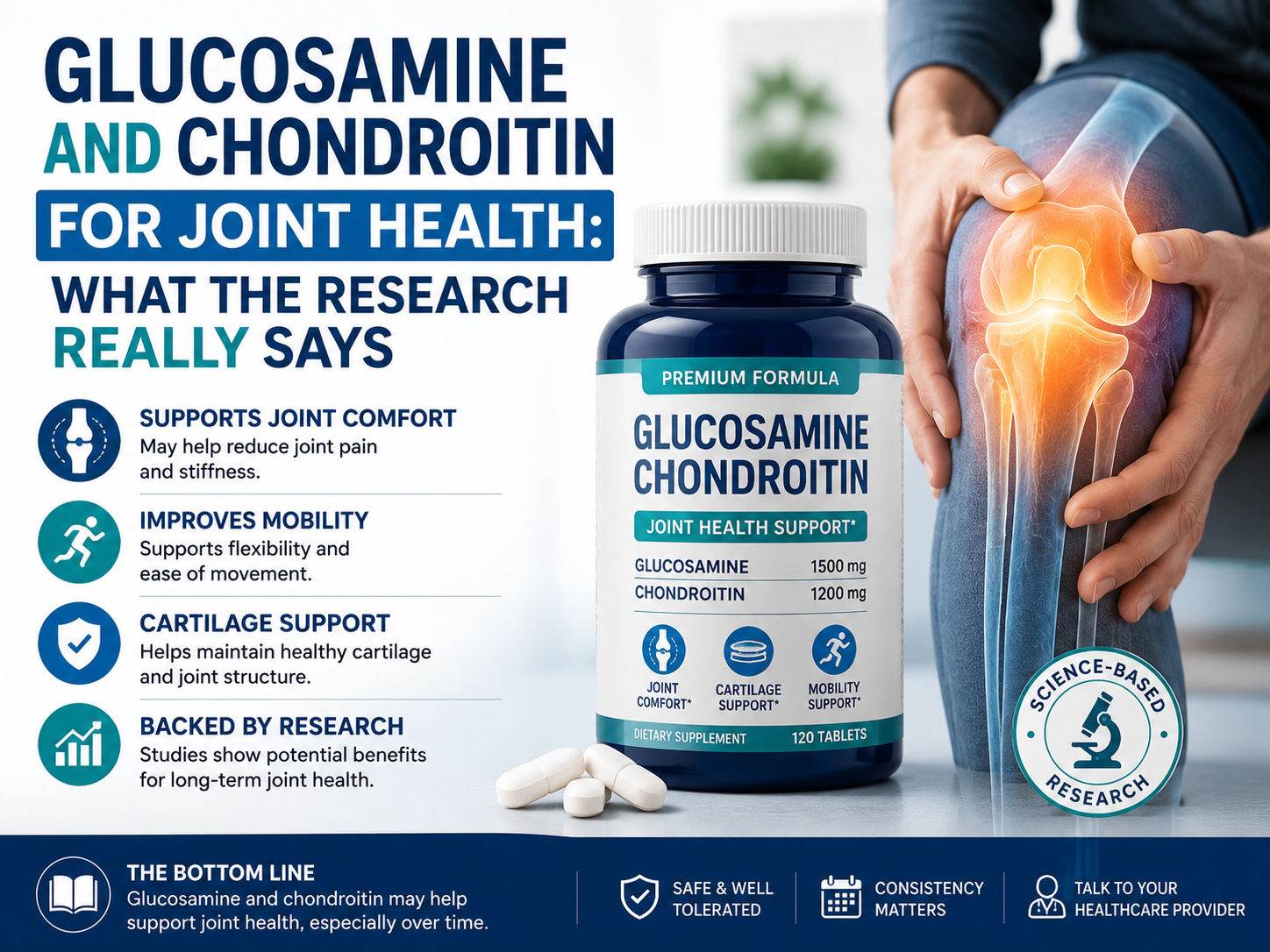 Glucosamine and Chondroitin for Joint Health: What the Research Really Says