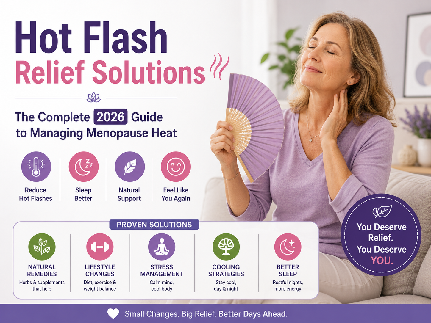 Hot Flash Relief Solutions: The Complete 2026 Guide to Managing Menopause Heat
