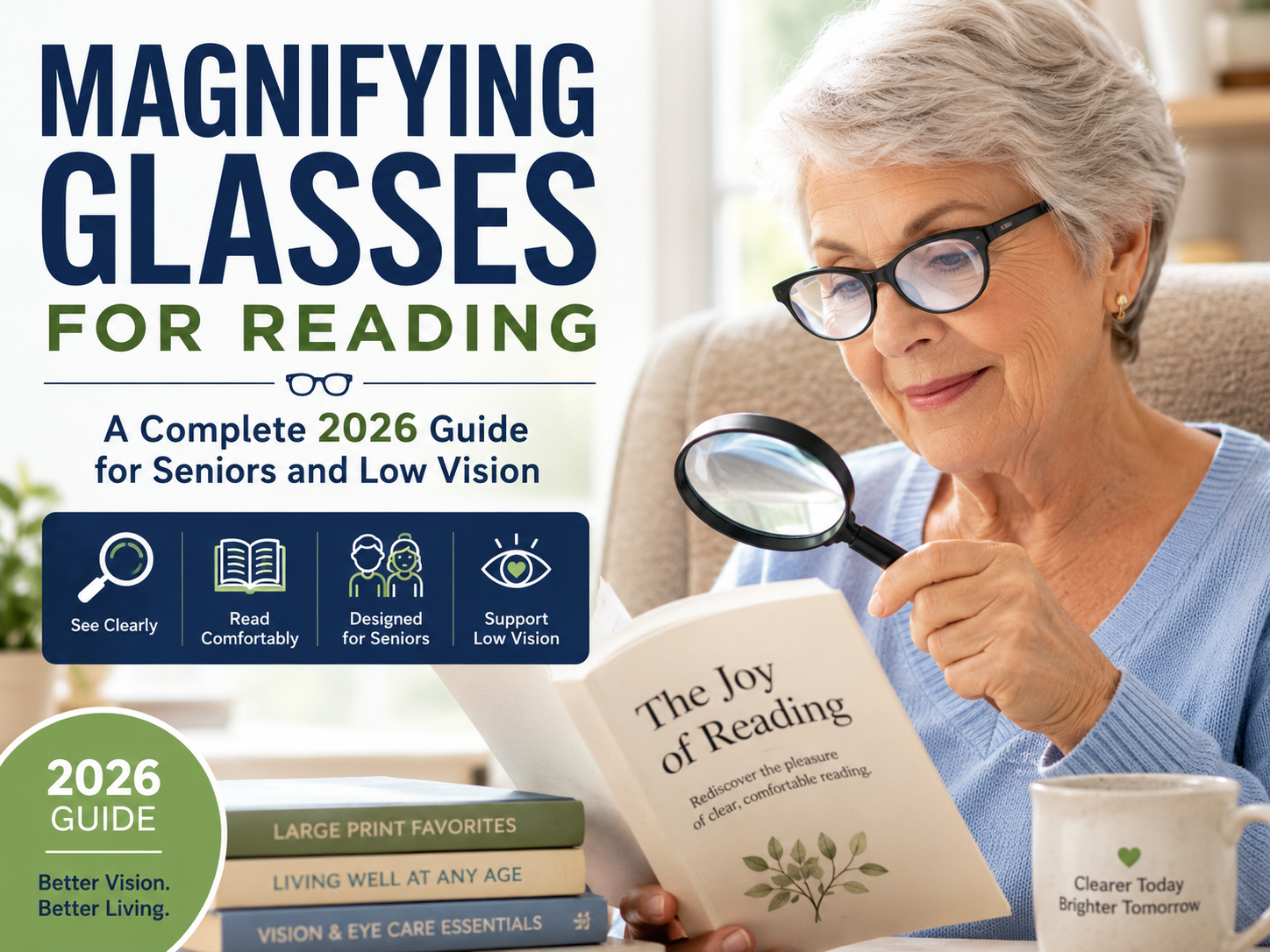 Magnifying Glasses for Reading: A Complete 2026 Guide for Seniors and Low Vision