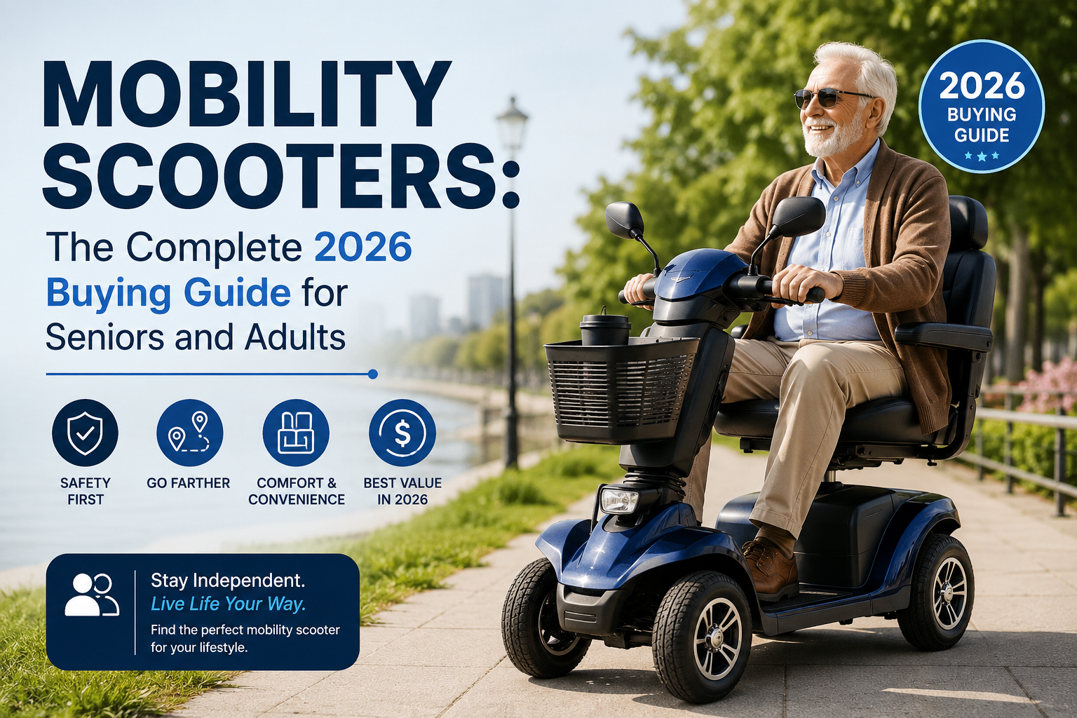 Mobility Scooters: The Complete 2026 Buying Guide for Seniors and Adults