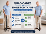 Quad Canes vs Single Point Canes: Which Is Right for You? (2026 Guide)