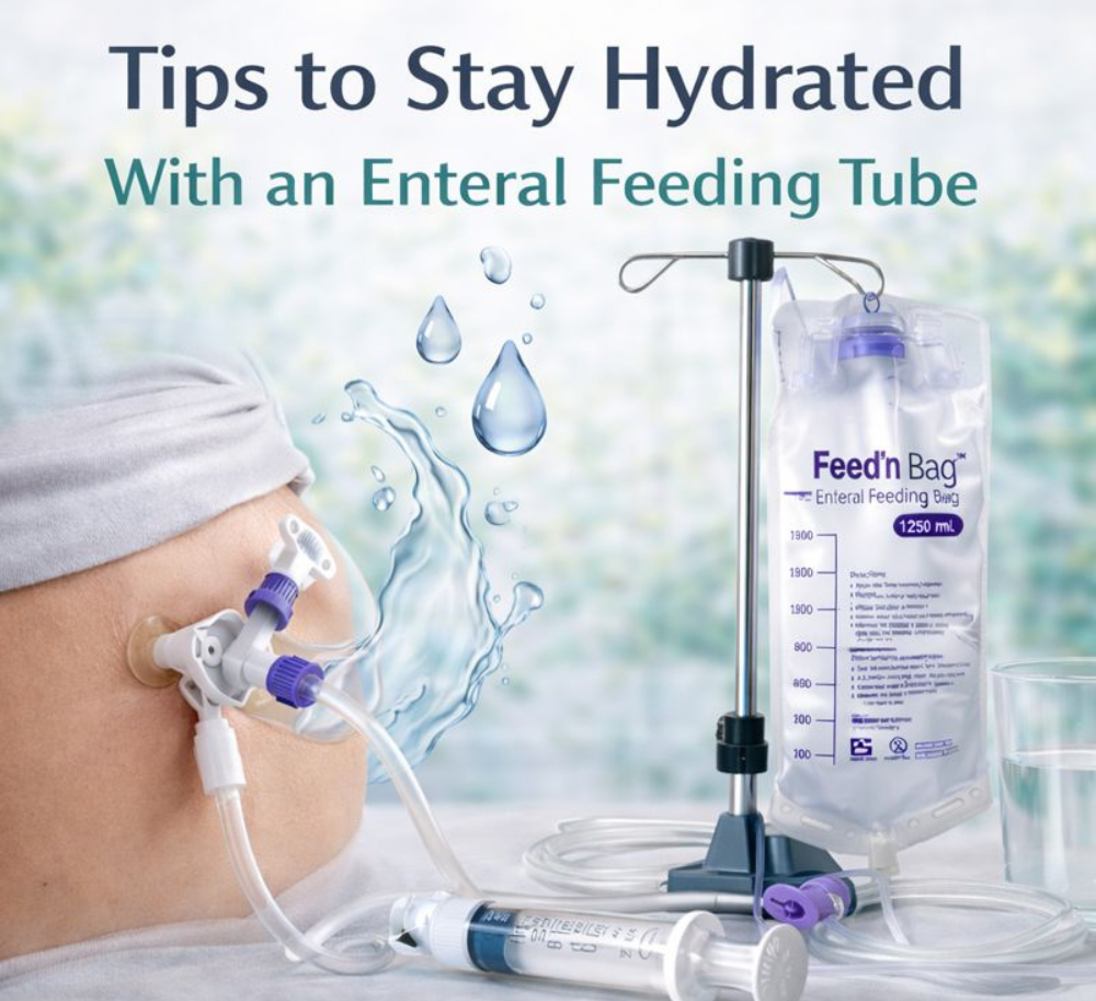 Tips to Stay Hydrated With an Enteral Feeding Tube
