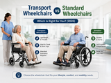 Transport Wheelchairs vs Standard Wheelchairs: Which Is Right for You? (2026)