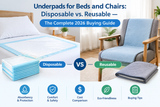 Underpads for Beds and Chairs: Disposable vs. Reusable — The Complete 2026 Buying Guide