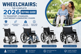 Wheelchairs: The Complete 2026 Buying Guide to Transport, Standard, Lightweight & Bariatric Chairs