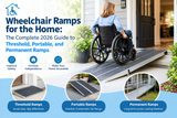 Wheelchair Ramps for the Home: The Complete 2026 Guide to Threshold, Portable, and Permanent Ramps