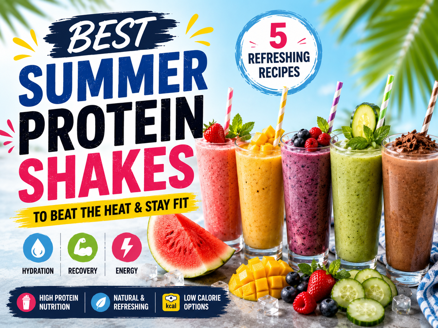 Best Summer Protein Shakes to Beat the Heat and Stay Fit