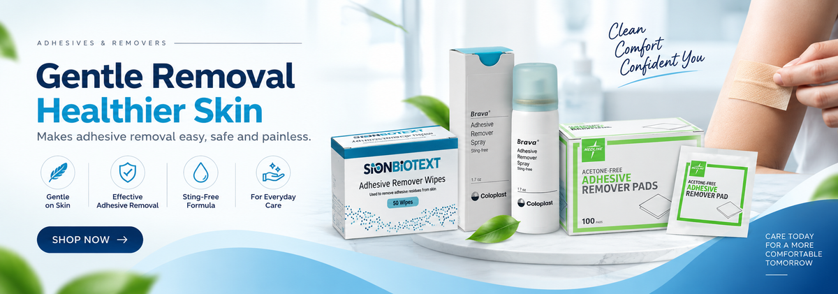 Buy Bandage Adhesive Remover Wipes & Liquids Online