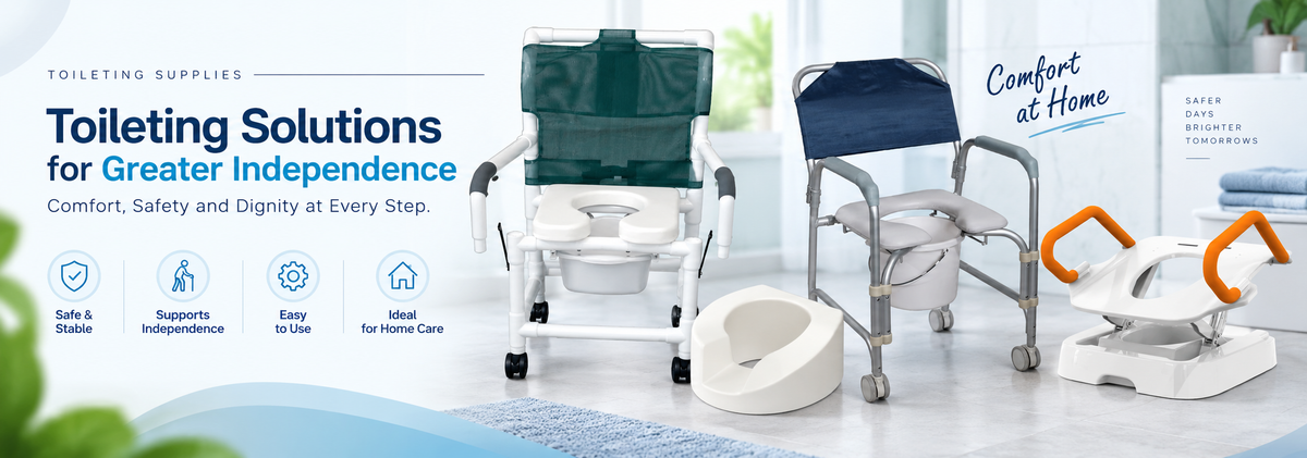 Bedside commode chair for elderly