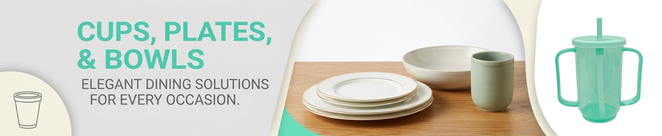 Cups, Plates, & Bowls