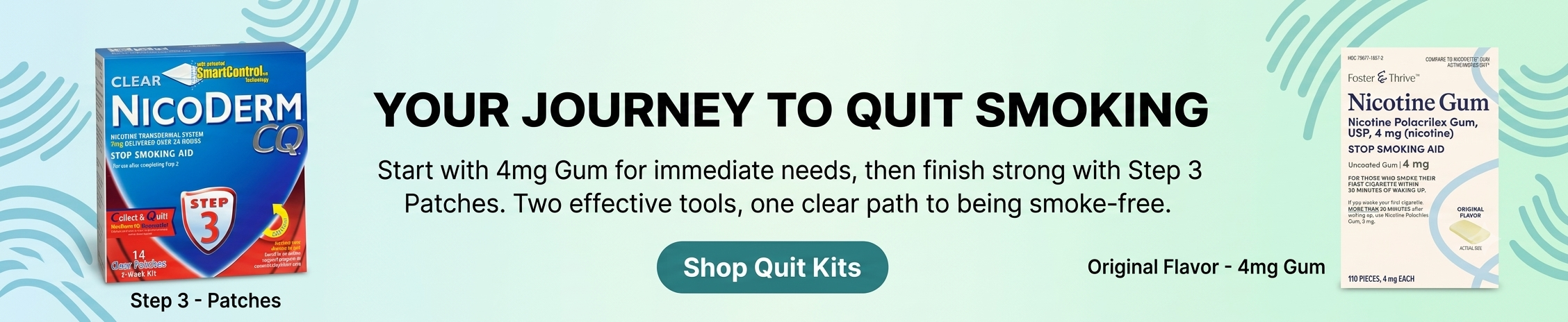 Nicotine Gum & Patches