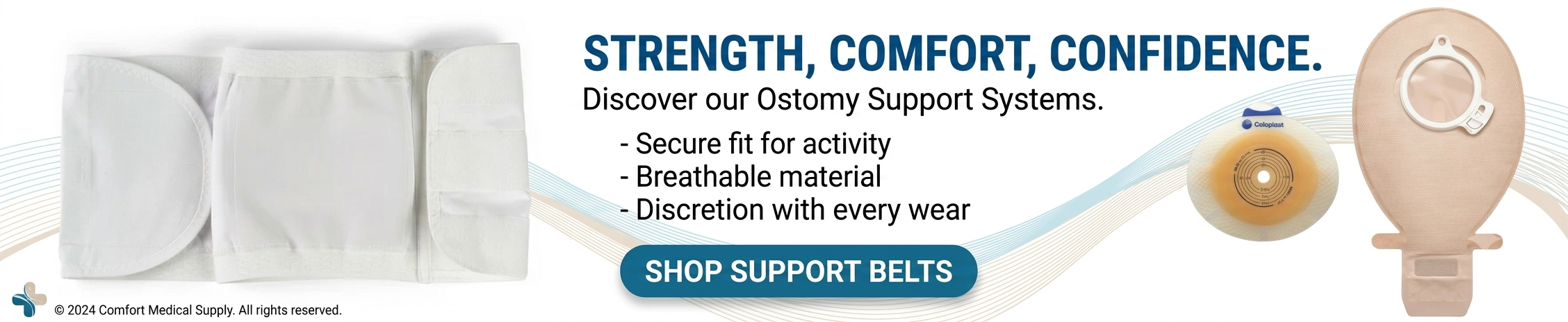 Ostomy Support Belts