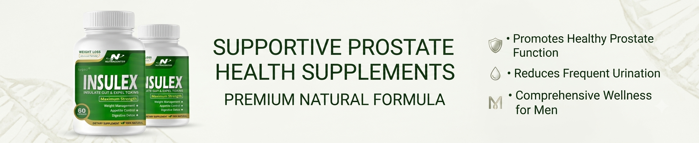 Prostate Health Supplements
