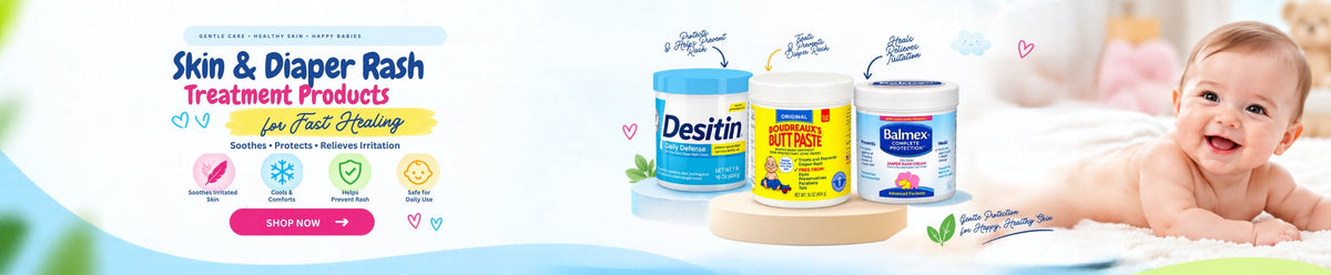 Skin & Diaper Rash Treatment Products for Fast Healing
