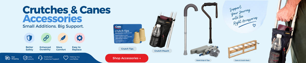 Crutches & Canes Accessorries - Allcarestore 