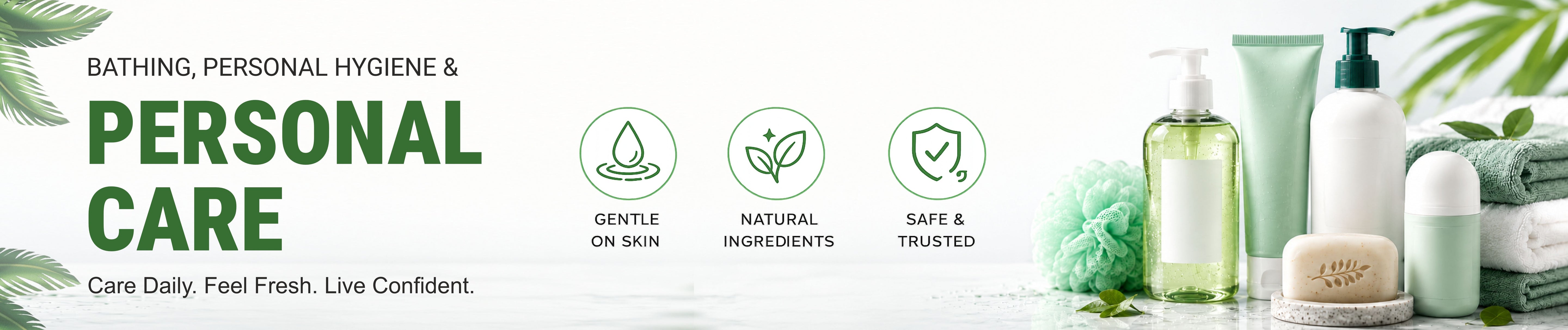 Bathing, Personal Hygiene & Personal Care