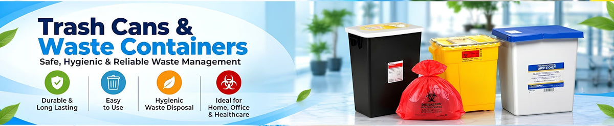 Trash Cans & Waste Containers