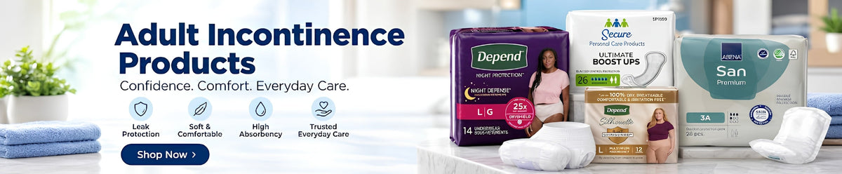 Shop Adult Incontinence Products, Care, Supplies & Toileting