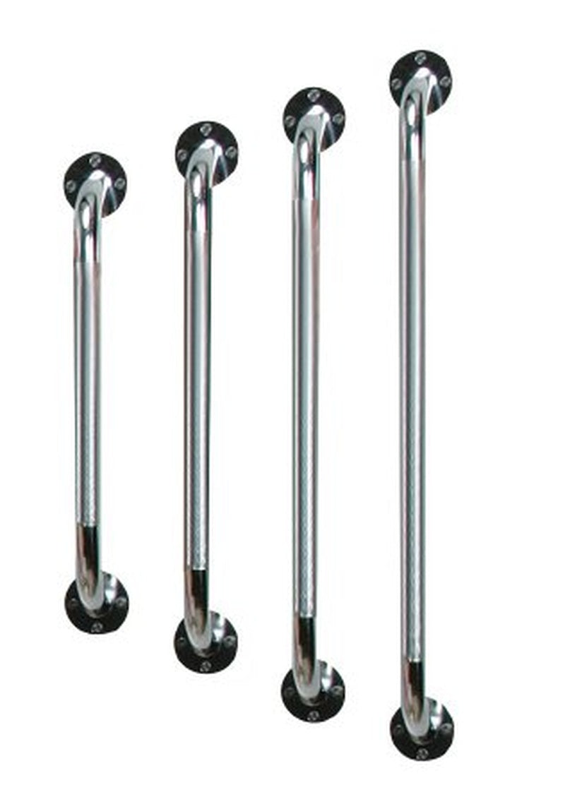 Wall-mounted safety grab bar for bathroom