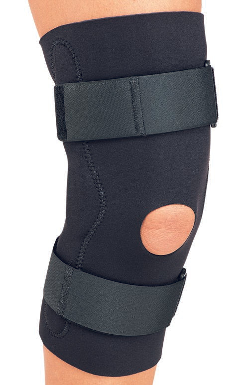 Knee Brace ProCare Large D-Ring / Hook and Loop Strap Closure 20-1/2 Inch to 23 Inch Thigh Circumference Left or Right Knee