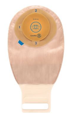 Ostomy Pouch Esteem+ One-Piece System 12 Inch Length 1-3/16 to 1-9/16 Inch Stoma Drainable