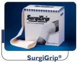 Elastic Tubular Support Bandage Surgigrip 4 Inch X 11 Yard Large Knee / Thigh Pull On White NonSterile 8 to 12 mmHg