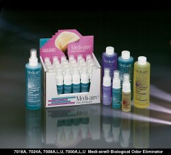 Deodorizer Medi-aire Biological Odor Eliminator Liquid 1 oz. Bottle Unscented