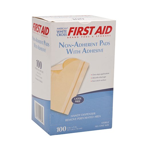 Island Dressing Dukal 2 X 3 Inch Rectangle Sterile Film Backing
