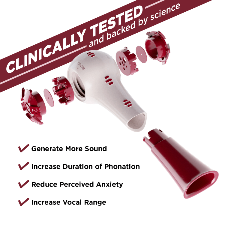 Respiratory Muscle Trainer Breather Voice Adult, Packaging Type- Each