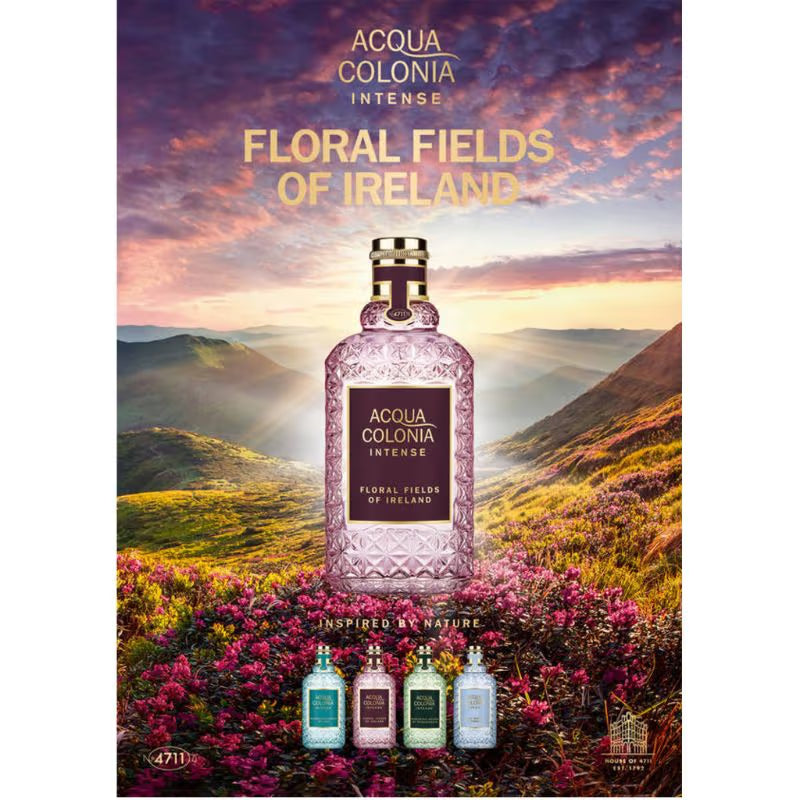 4711 Acqua Colonia Floral Fields of Ireland by 4711 Eau De Cologne Intense Spray (Unisex) for Women