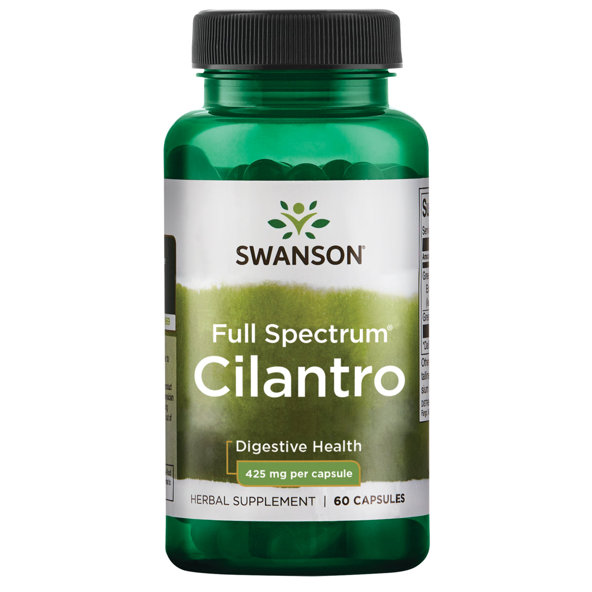 Cilantro (Coriander) 425 MG 60 Caps by Swanson Premium