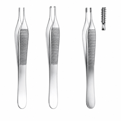 Adson Forceps- 4 3/4 - 1 X 2 Teeth