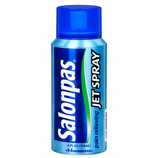 Topical Pain Relief Salonpas 3% - 10% Strength Menthol / Methyl Salicylate Spray 4 oz.