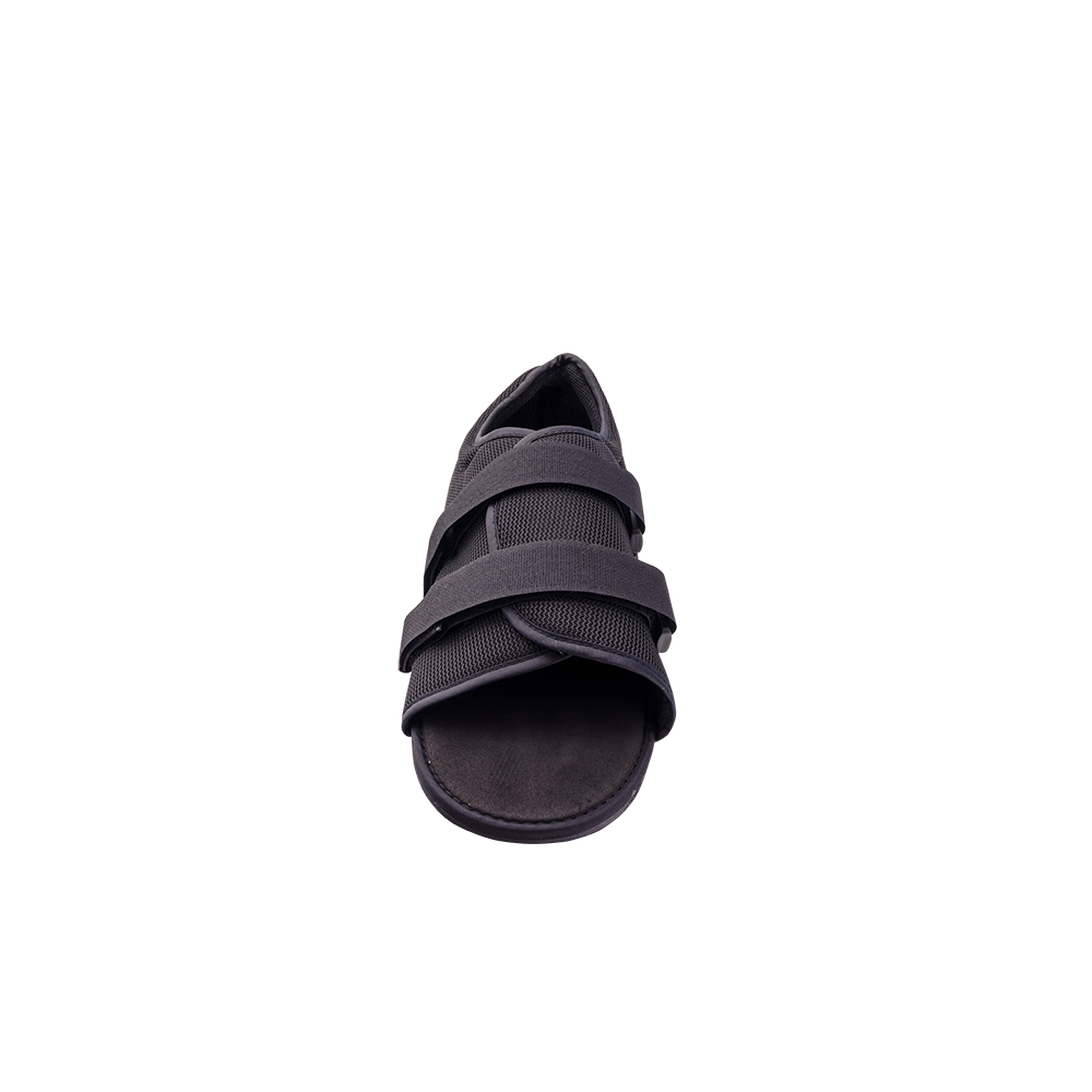 Post-Op Shoe Medium Female Black,Packaging Type- Each