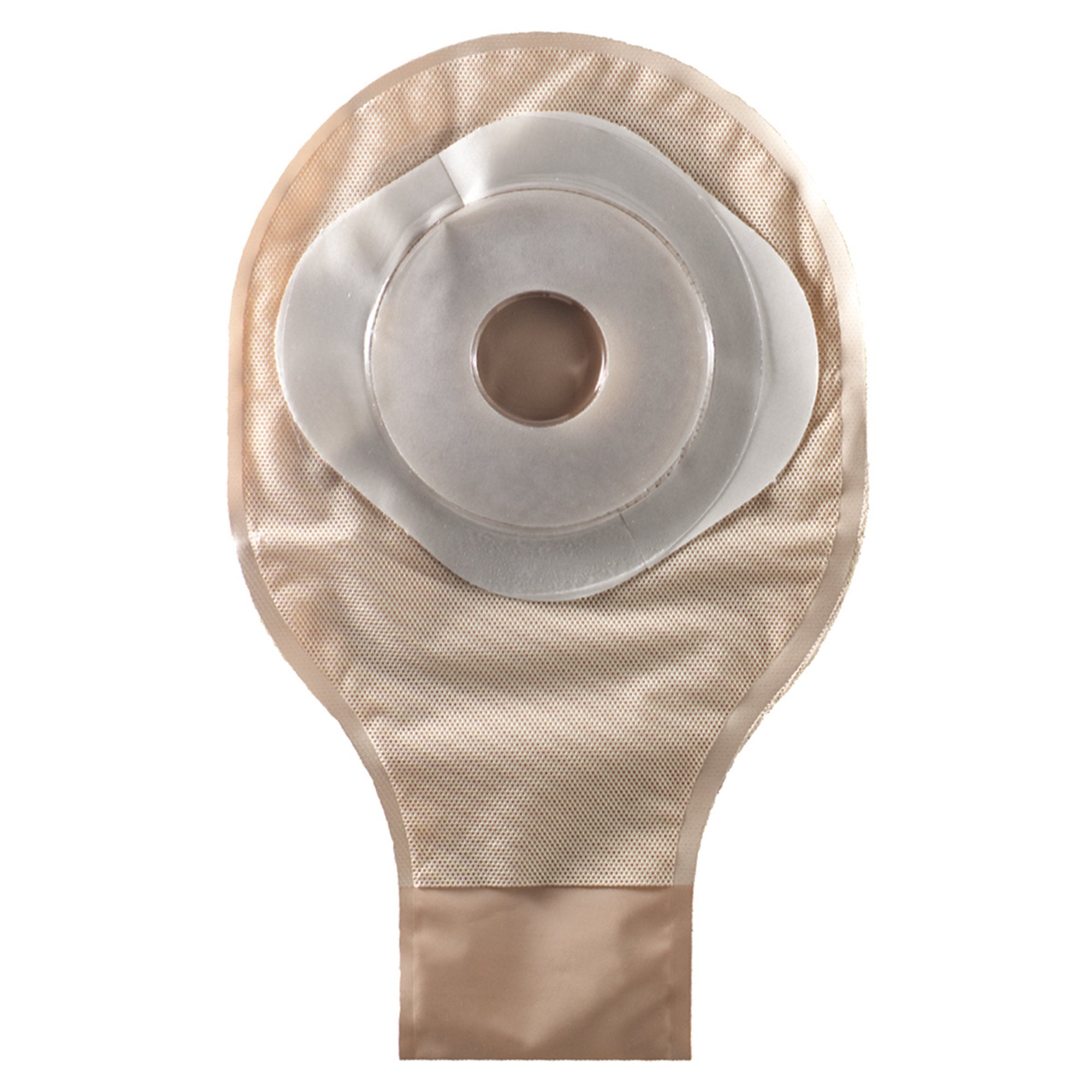 Colostomy Pouch ActiveLife One-Piece System 12 Inch Length Flat, Pre-Cut 1-1/2 Inch Stoma Drainable