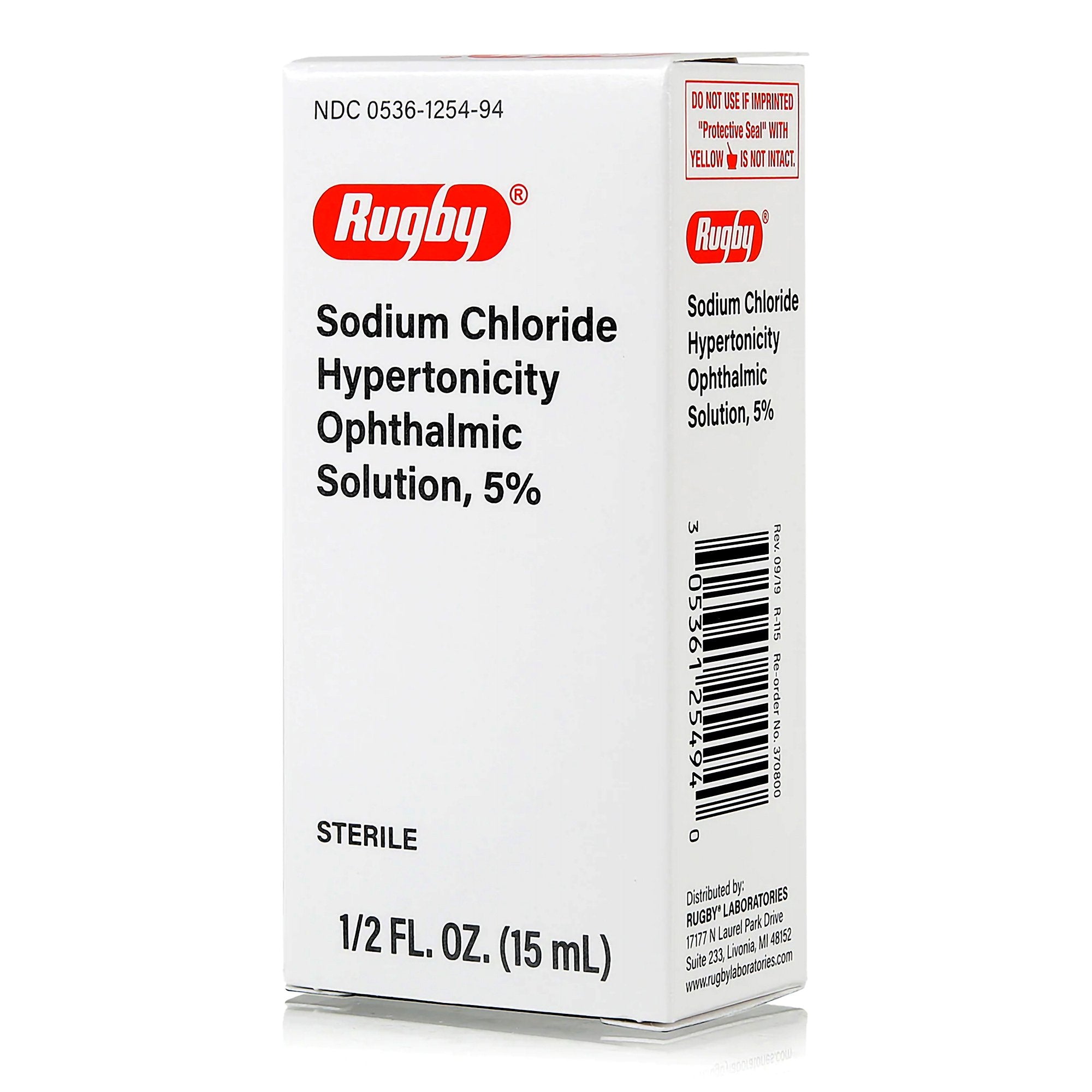 Hypertonicity Agent Rugby 15 mL Eye Drops
