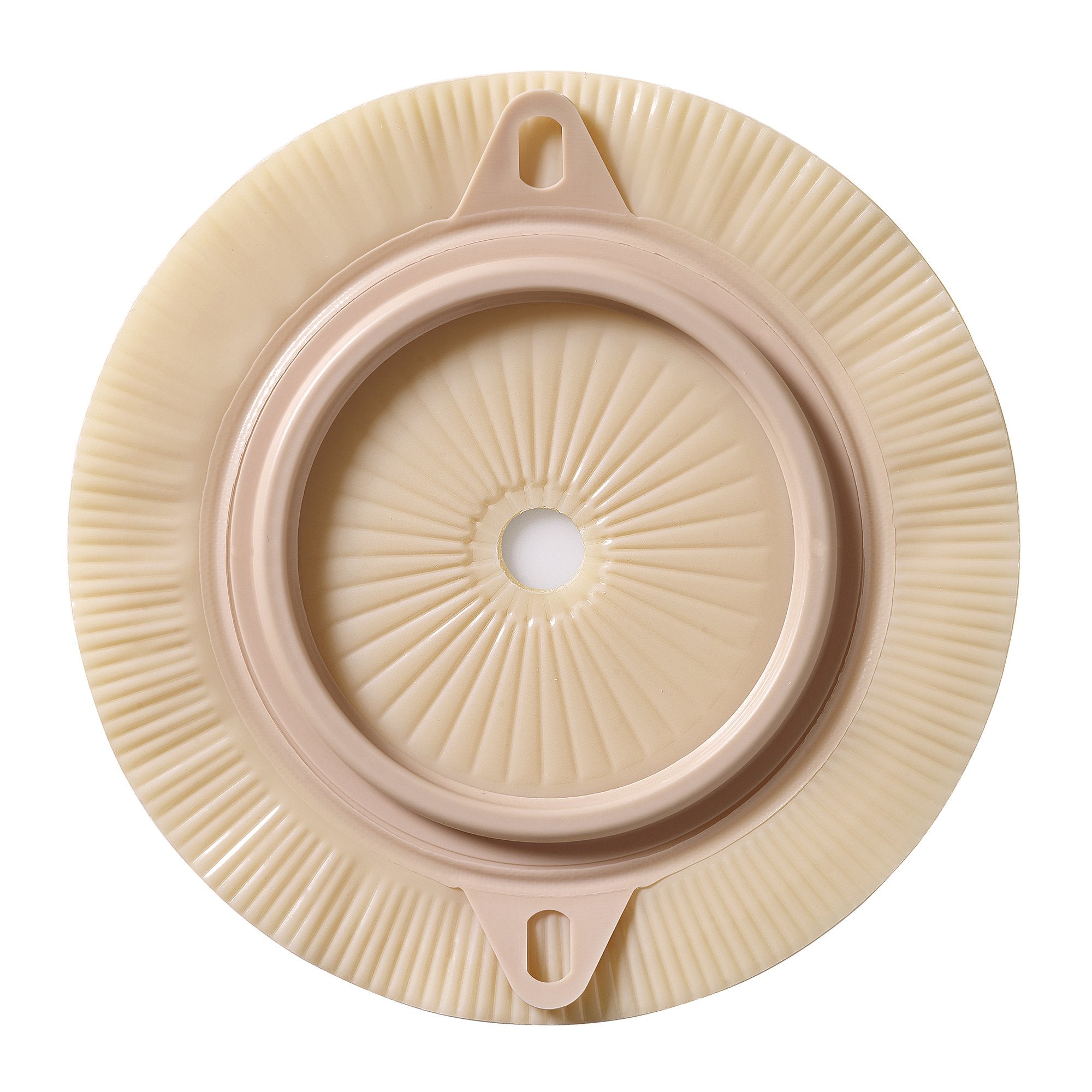 Ostomy Barrier Assura2 Trim to Fit, Extended Wear Double Layer Adhesive 60 mm Flange Blue Code System 3/8-2-1/4 Inch Opening