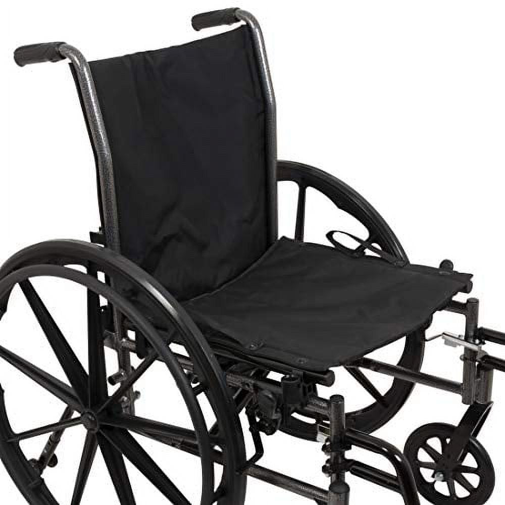 Probasics K3 Lightweight Wheelchair with Flip-up desk arms and Swing-Away Footrests ,300 lbs Weight Capacity ,20" x 16" ,WC32016DS