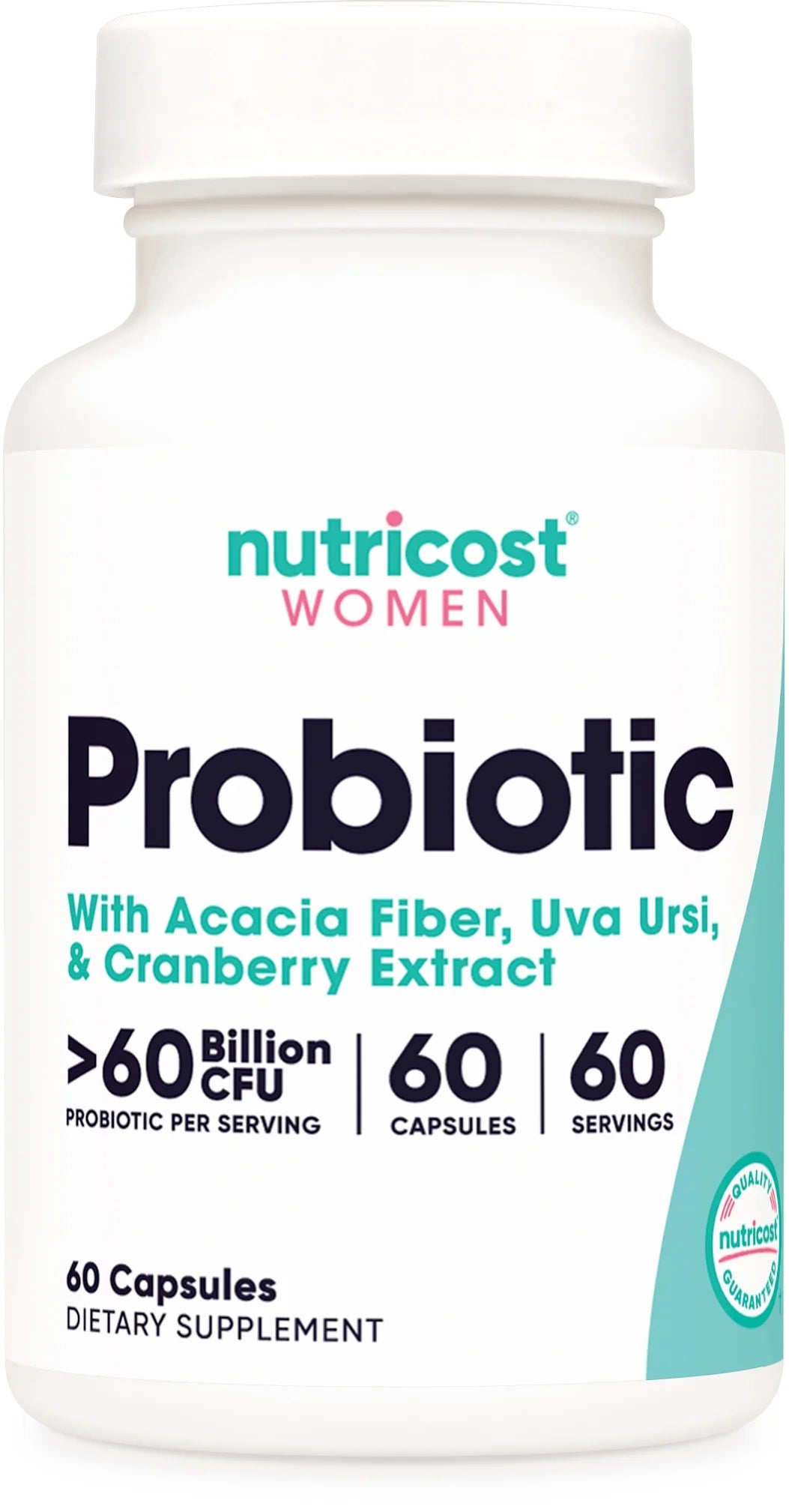 Probiotic for Women 60 Billion CFU, 60 Capsules - Probiotic Supplement