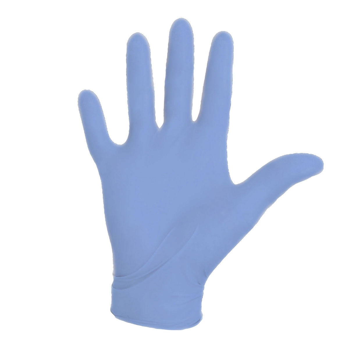 Exam Glove Aquasoft Small NonSterile Nitrile Standard Cuff Length Textured Fingertips Blue Chemo Tested - Case