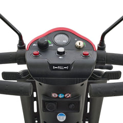 companiontm 3 wheel electric scooter arctic blue mid size