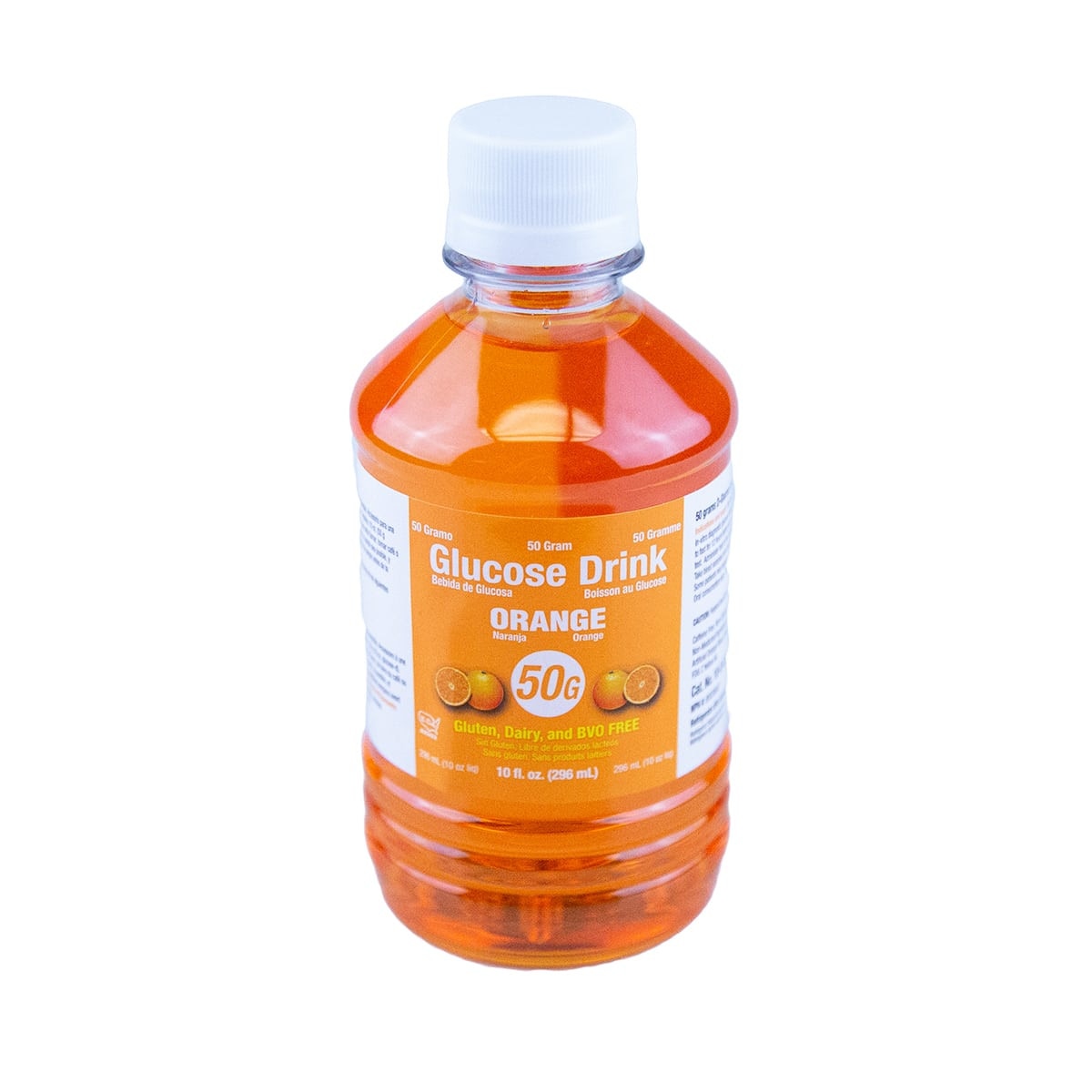 Glucose Tolerance Beverage Glucose Drink Orange 50 Gram 10 oz. per Bottle, Packaging Type- Case