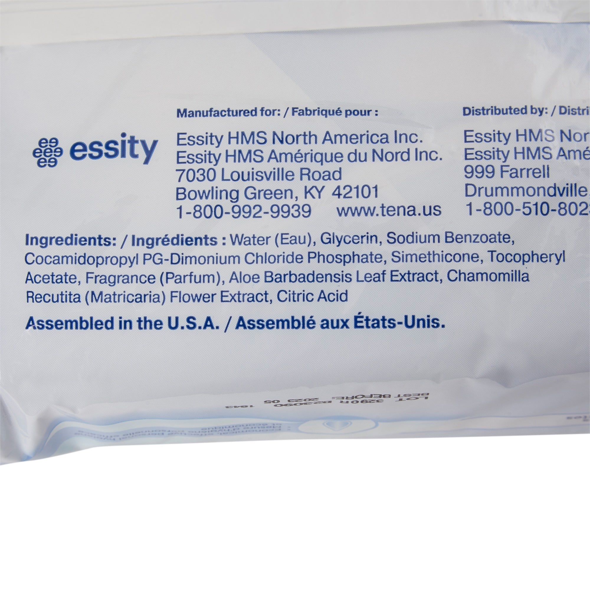 Personal Cleansing Wipe TENA ProSkin Classic Soft Pack Scented 96 Count, Packaging Type- Case