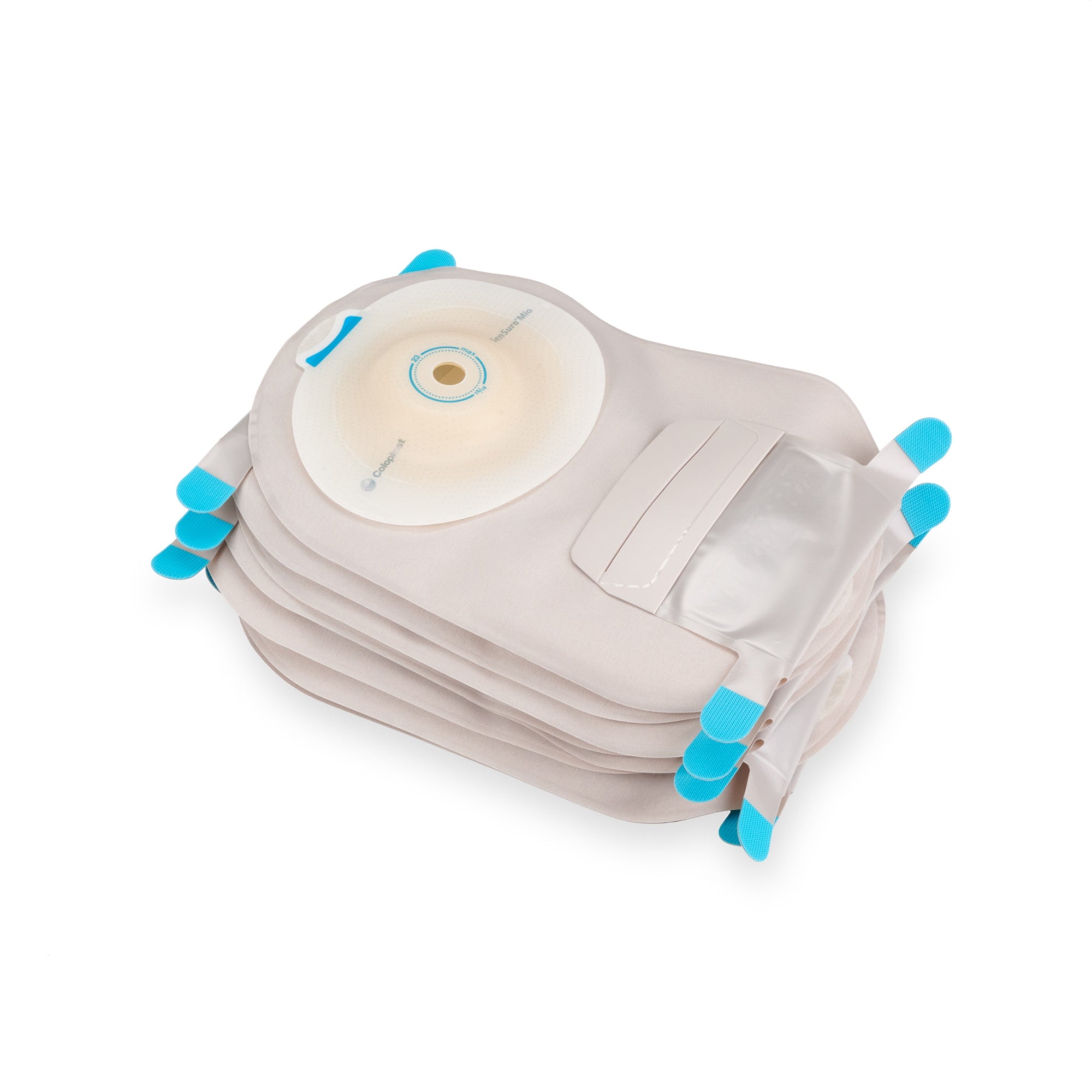 Ostomy Pouch SenSura Mio Convex One-Piece System 11 Inch Length, Maxi Soft Convex, Trim to Fit 3/8 to 2 Inch Stoma Drainable, Packaging Type- Box